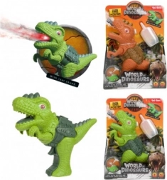 pistolet à vapeur dinosaure avec lumière et son, plastique 13 × 16 cm