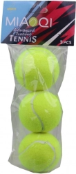 Balles de tennis dans un sac pratique, lot de 3