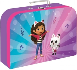 Valisette enfant laminée avec motif GABBY'S DOLLHOUSE 34 × 23 × 10 cm