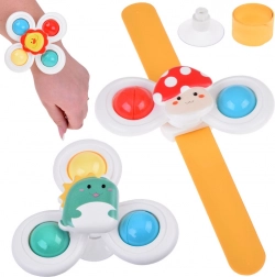 Fidget spinner coloré pour enfants