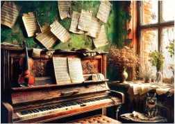 ANATOLIAN Puzzle Piano XL 700 pièces