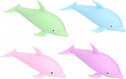 dauphin à presser pour le bain avec lumière 16 cm