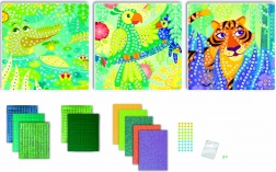 Stick & Fun - Ensemble de mosaïques Jungle