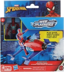 spider-man epic hero series web splashers hydro jet blast set de jeu