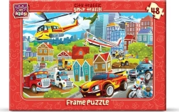 ART PUZZLE Puzzle Transport en ville 48 pièces