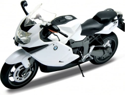 Welly moto BMW K1300S 1:10 modèle blanc