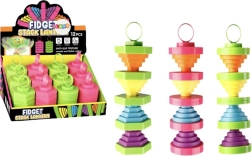 Jouet sensoriel Porte-clés antistress pliable