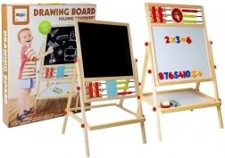 Horloge à aile en bois avec aimant