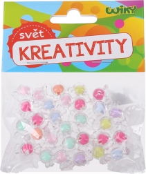 Perles colorées mix 16 mm