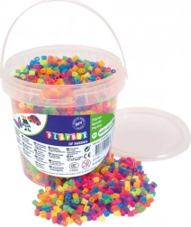 Perles à repasser néon en seau 5000 pcs