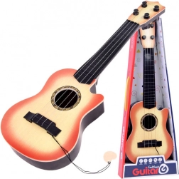 Guitare enfant 4 cordes avec médiator – Naturel