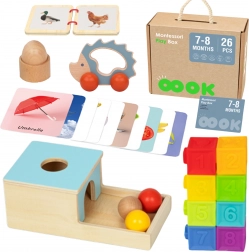 Boîte Montessori XXL Tooky Toy pour enfants de 7-8 mois