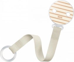 NUK attache-sucette avec anneau en silicone