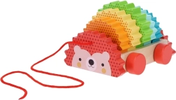 Hérisson en bois à tirer de Petit Collage