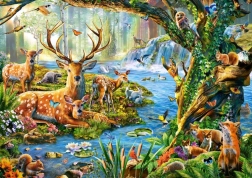 Puzzle La vie en forêt 500 pièces
