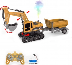 Pelle 4-en-1 avec remorque télécommandée 45 cm