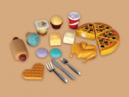 Set déjeuner pour enfants - Pizza et poulet