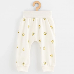 pantalon pour bébé en coton biologique New Baby olives