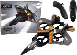 Avion de chasse R/C télécommandé – argent