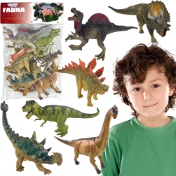 Woopie set de 6 figurines de dinosaures T‑Rex