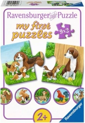 RAVENSBURGER Mon premier puzzle Familles d’animaux 9x2 pièces