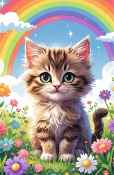 Puzzle Treflíci chaton 54 pièces