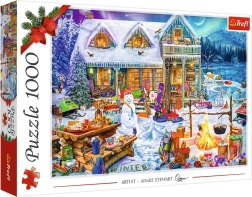Puzzle 1000 pièces TREFL Temps d’hiver XMAS