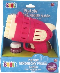 Bubli Pistolet Flux Infini de Bulles Rose
