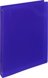 Classeur à anneaux A4 ELECTRA, bleu foncé