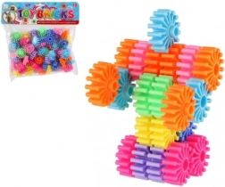 Jeu de construction coloré Rouages – 60 pcs