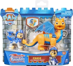 Paw Patrol Chevaliers courageux – figurine de chiot et dragon (assortiment)