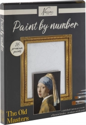 Peinture par numéros – La Jeune Fille à la perle 40 × 50 cm