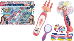 Kit de perles pour tresser les cheveux à piles