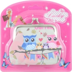 Portefeuille pour enfants avec petits hiboux