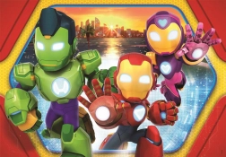 Puzzle Iron Man et ses incroyables amis MAXI 24 pièces