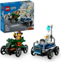 LEGO® City 60459 Pack de course : Avion vs. lit d’hôpital