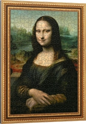 Puzzle Mona Lisa 500 pièces avec cadre de TREFL