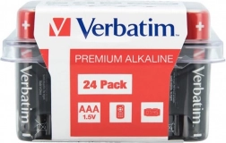 piles alcalines AAA 1,5 V 24 pcs VERBATIM