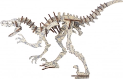Woodcraft puzzle 3D en bois Peinonychus