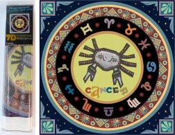 Norimpex peinture diamant 7D Signe du zodiaque Cancer 30x30 cm