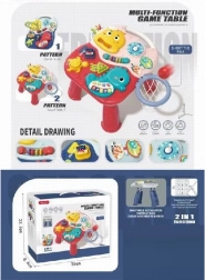 Table éducative avec panier de basket Dino