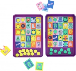 Petit Collage jeu de voyage magnétique devine qui je suis – monstres