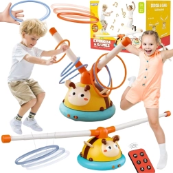 Jeu de saut automatique WOOPIE 2 en 1 avec cible en forme d’abeille