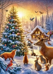 Cherry Pazzi puzzle Qu’il neige 500 pièces