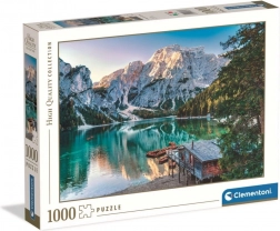 Puzzle Clementoni High Quality – Lac de Braies émeraude 1000 pièces
