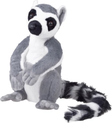 Lémur en peluche de Madagascar 27 cm