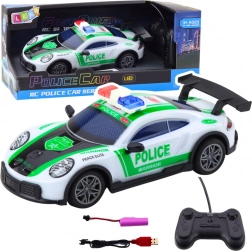 Voiture de police sportive RC Drift avec éclairage LED 1:22