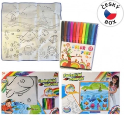 MaDe coloriage magique avec feutres colorés