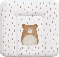 Ceba Baby matelas à langer souple pour commode Basic Bear Buddy 75 × 72 cm
