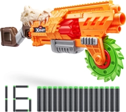 X-Shot Insanity Horrorfire blaster avec 16 fléchettes